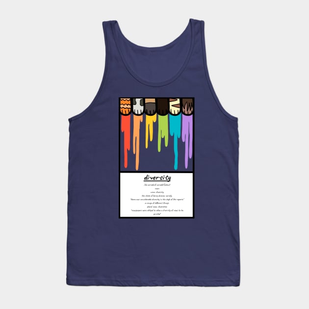 Diversity Tank Top by AshBash201